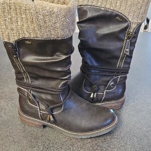 Women's Brown Leather Boots